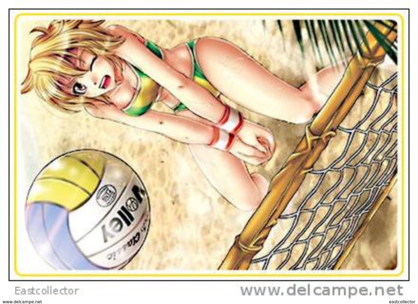 Postal Stationery Card Volleyball Pre-stamped Card 0638 - Voleibol