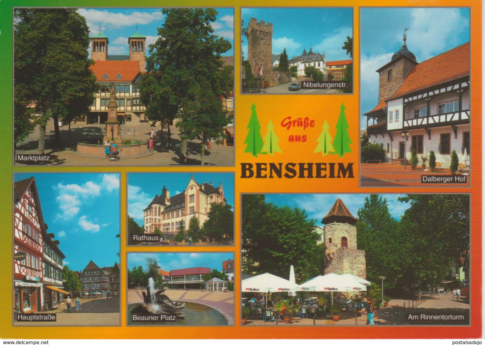(DE1348) BENSHEIM AN DER BERGSTRASSE - Bensheim