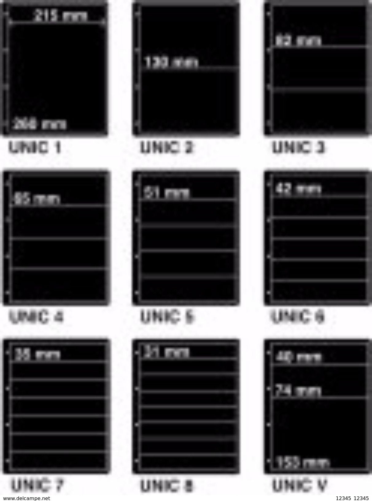 Kosmos Insteekbladen UNIC Assortiment (per 9) - Andere & Zonder Classificatie