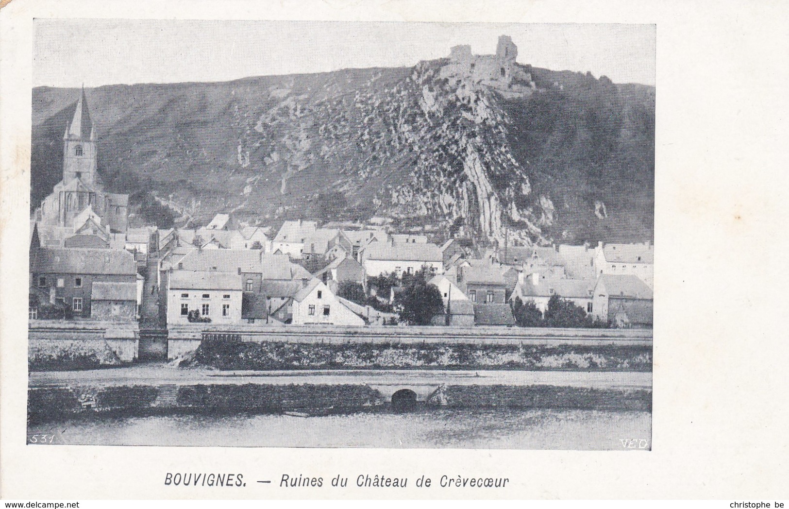 Bouvignes, Ruines Du Château De Crèvecoeur (pk39082) - Dinant