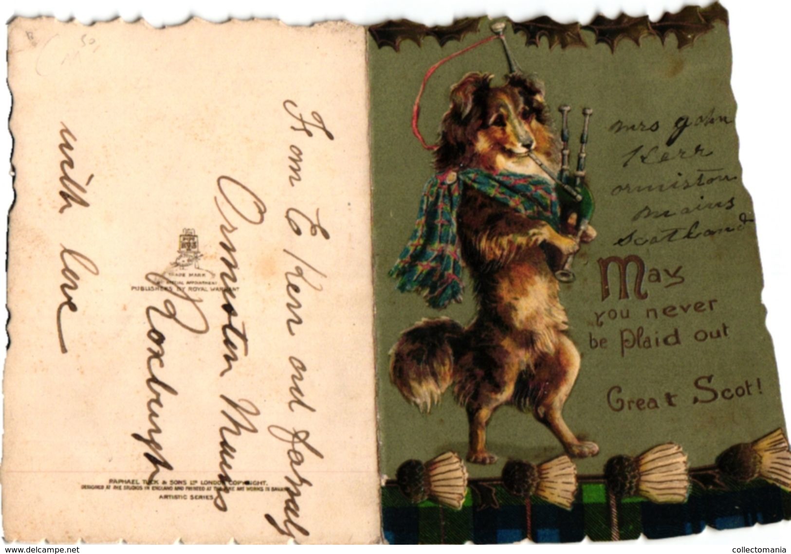 8 Trade Cards  Chromo Music  Pre 1900  Biniou Bagpipe Dudelsack  Doedelzak - Other & Unclassified