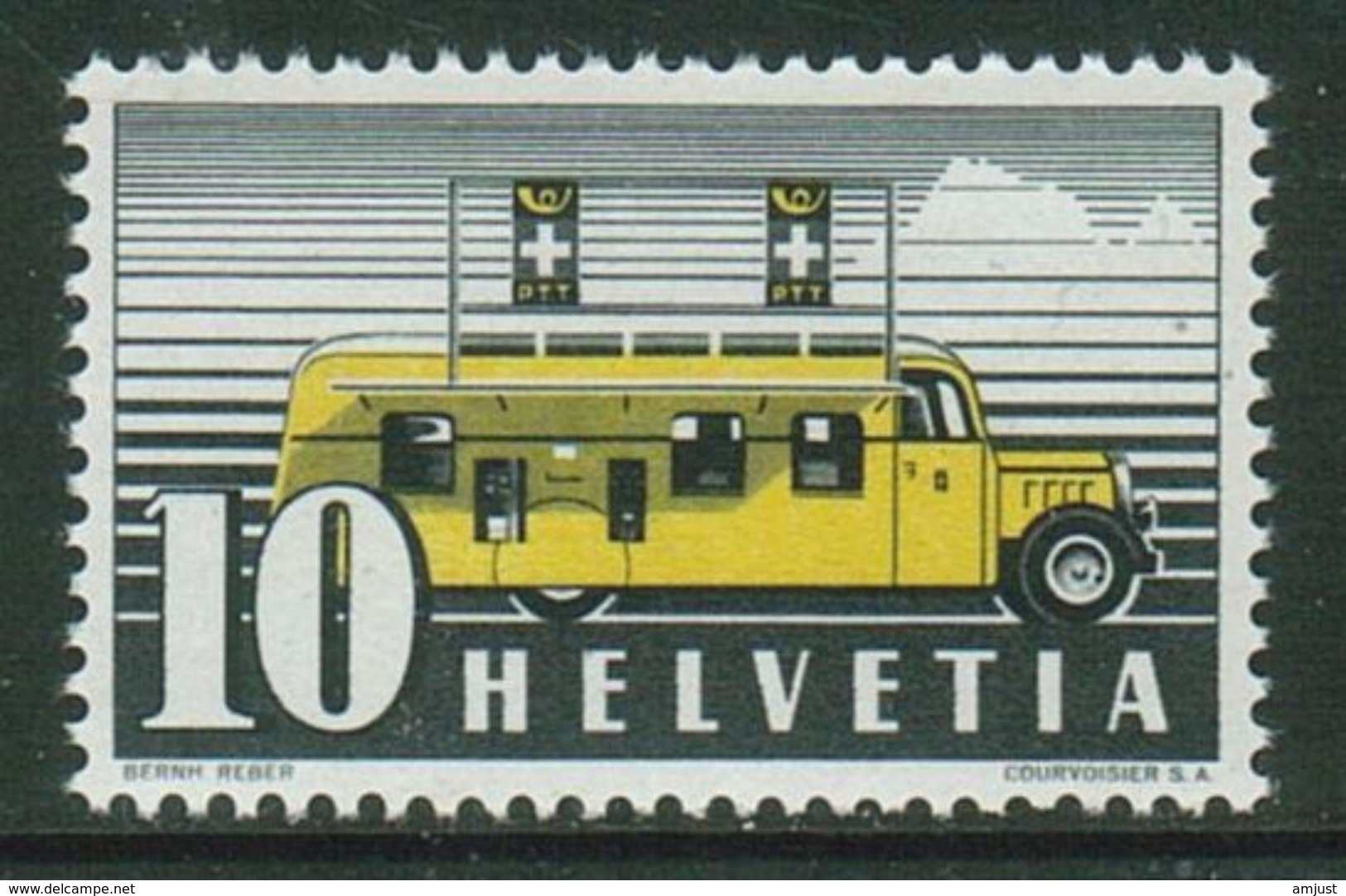 Suisse // Schweiz // Switzerland // 1940-1949 // Bureau De Poste Automobile  N0. 276  Timbre Neuf ** - Ungebraucht