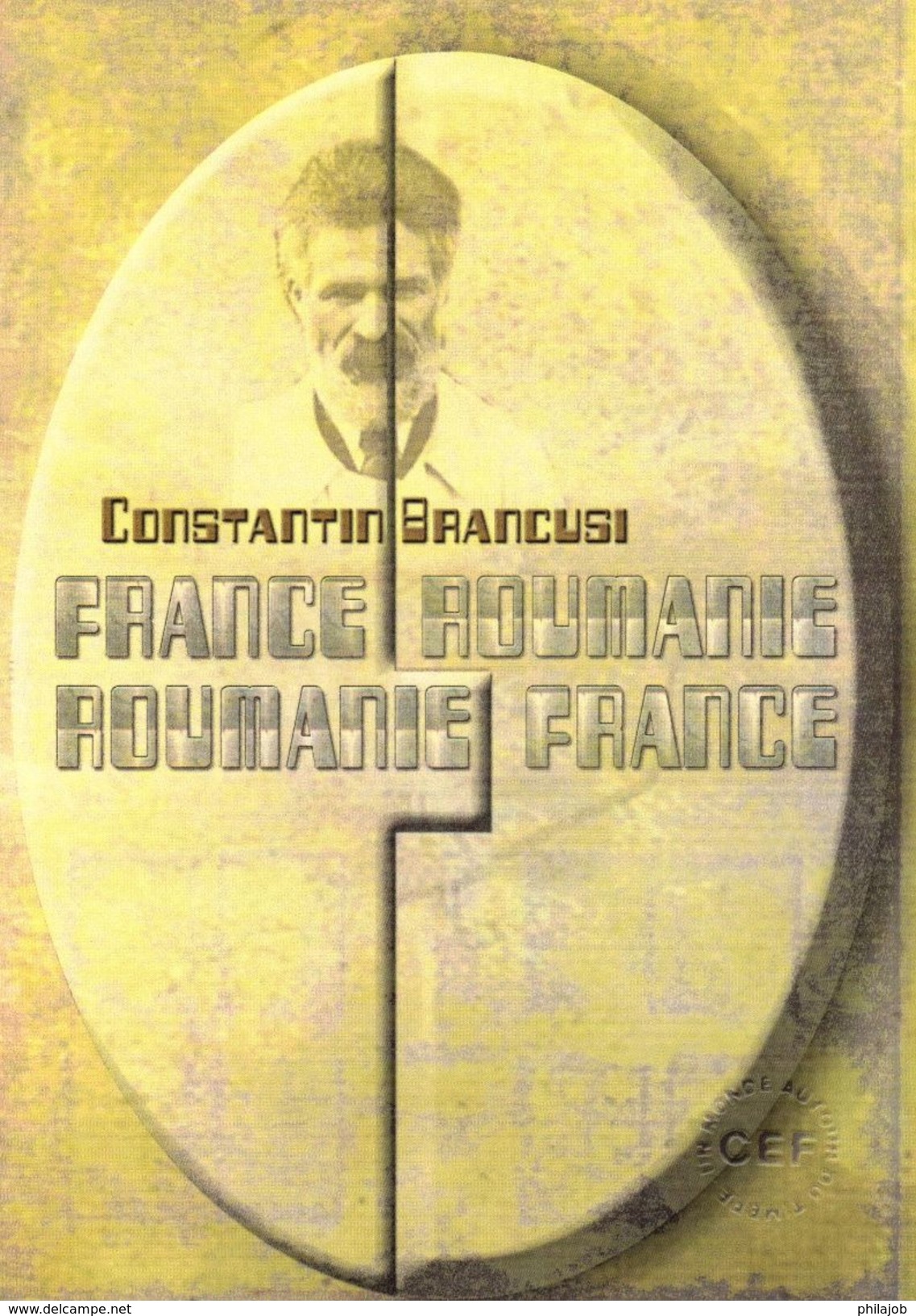 FRANCE 2006 : Encart 1er Jour " FRANCE - ROUMANIE ". N° YT 3963 3964. Voir Les 2 Scans. - Emissioni Congiunte