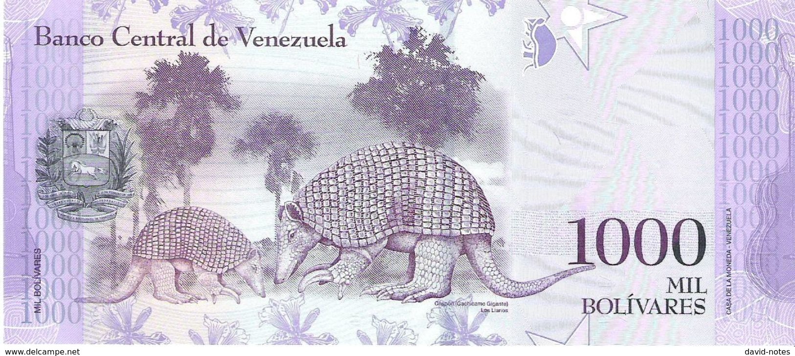 Venezuela  - Pick 95a - 1000 Bolivares 2016 - Unc - Venezuela