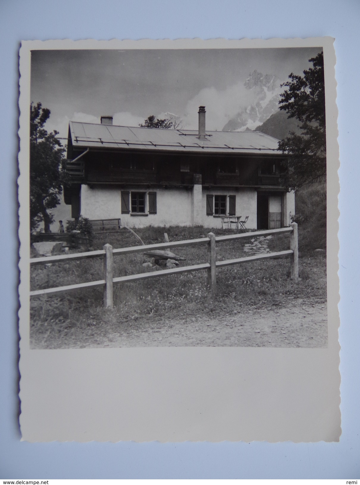 74 Lot De 6 Photos Originales Animées BELLEVARDE Chamonix-Mont-Blanc Juillet 1965 Chalet Télésiège Téléphérique - Lieux