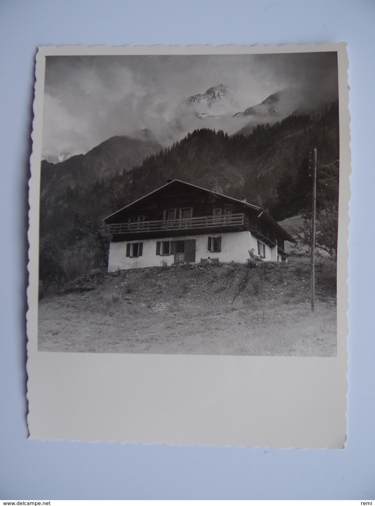 74 Lot De 6 Photos Originales Animées BELLEVARDE Chamonix-Mont-Blanc Juillet 1965 Chalet Télésiège Téléphérique - Lieux