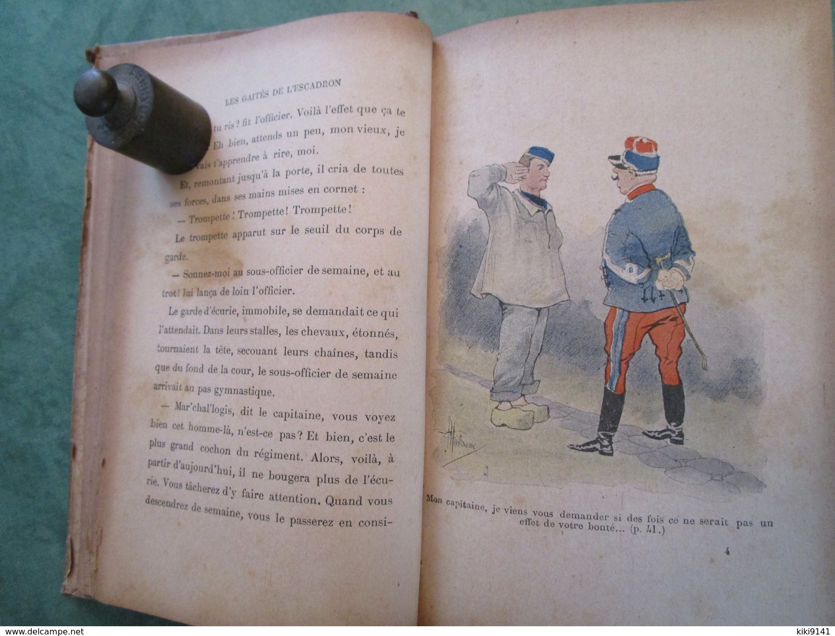 LES GAITES DE L'ESCADRON De Georges COURTELINE (348 Pages)  Illustrations De GUILLAUME - French Authors