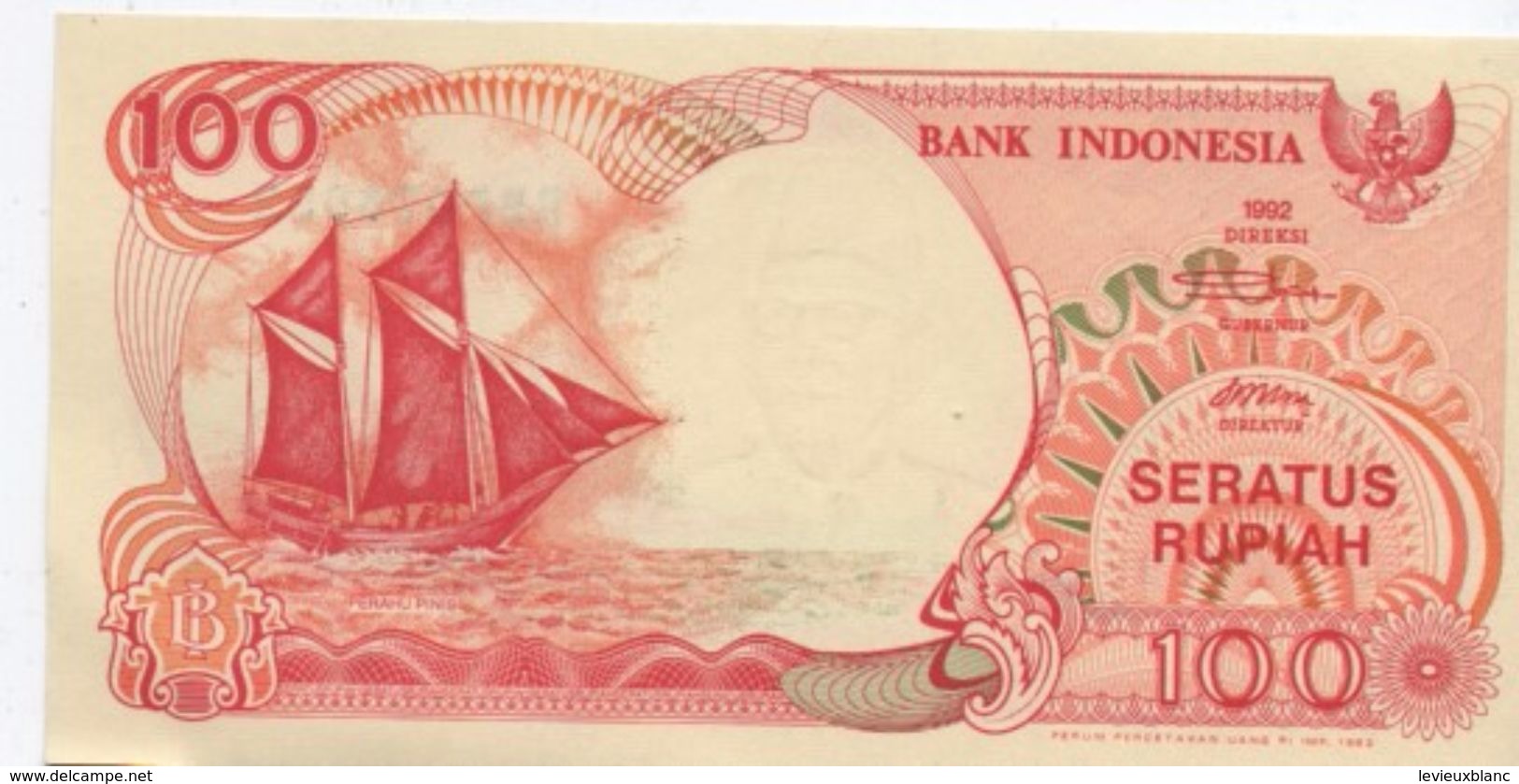 Billet / Indonésie/ Bank Indonesia/ 100 Seratus Rupiah/ 1992                         BILL166 - Indonesië