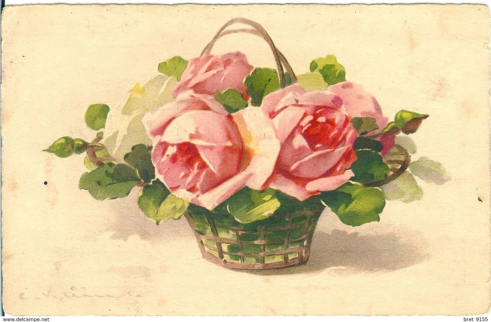 ILLUSTRATEUR CATHARINA KLEIN PANIER DE FLEURS N° 174 - Klein, Catharina