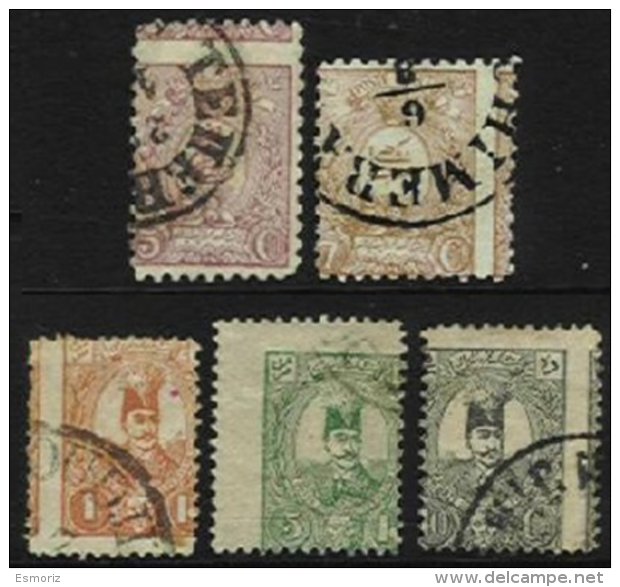 PERSIA, Yv 59/62, 64, Used, F/VF - Iran