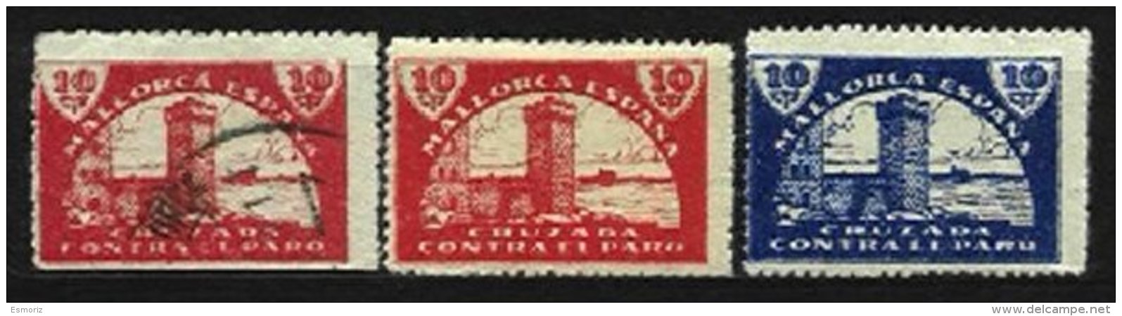 SPAIN, MALLORCA, Gv B564/5, */o M/U, F/VF - Emissions Nationalistes