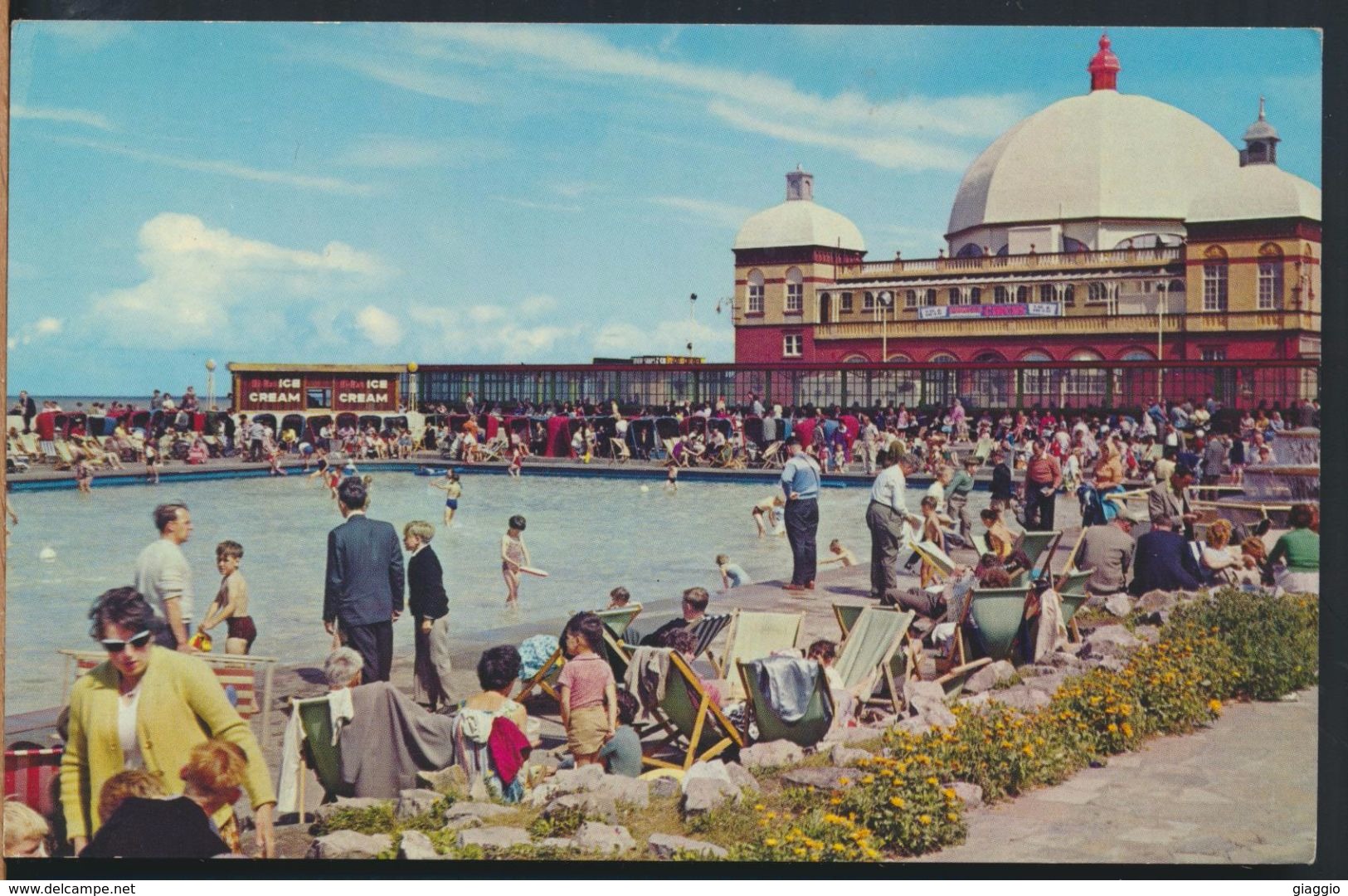 °°° 7648 - GALLES - RHYL - THE PADDLING POOL  °°° - Denbighshire