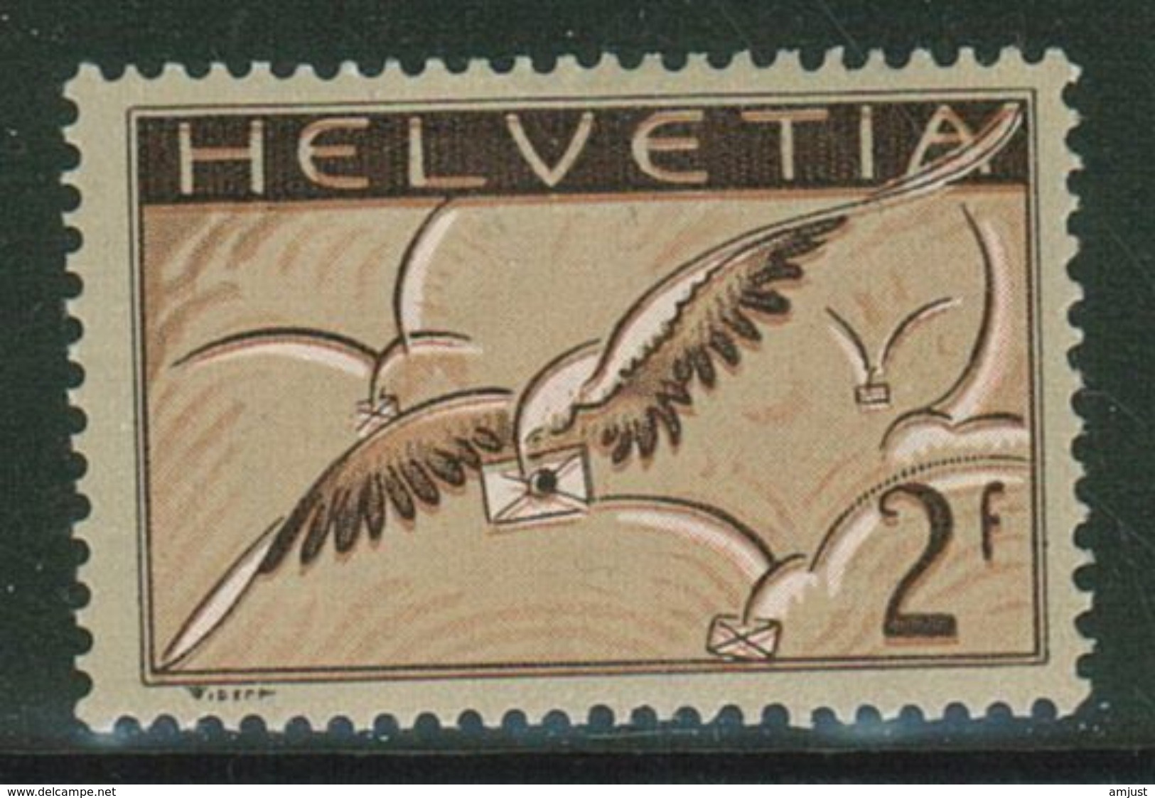 Suisse // Schweiz // Switzerland //  Poste Aérienne   // 1923 //  No. 13  Timbre Neuf ** - Ungebraucht