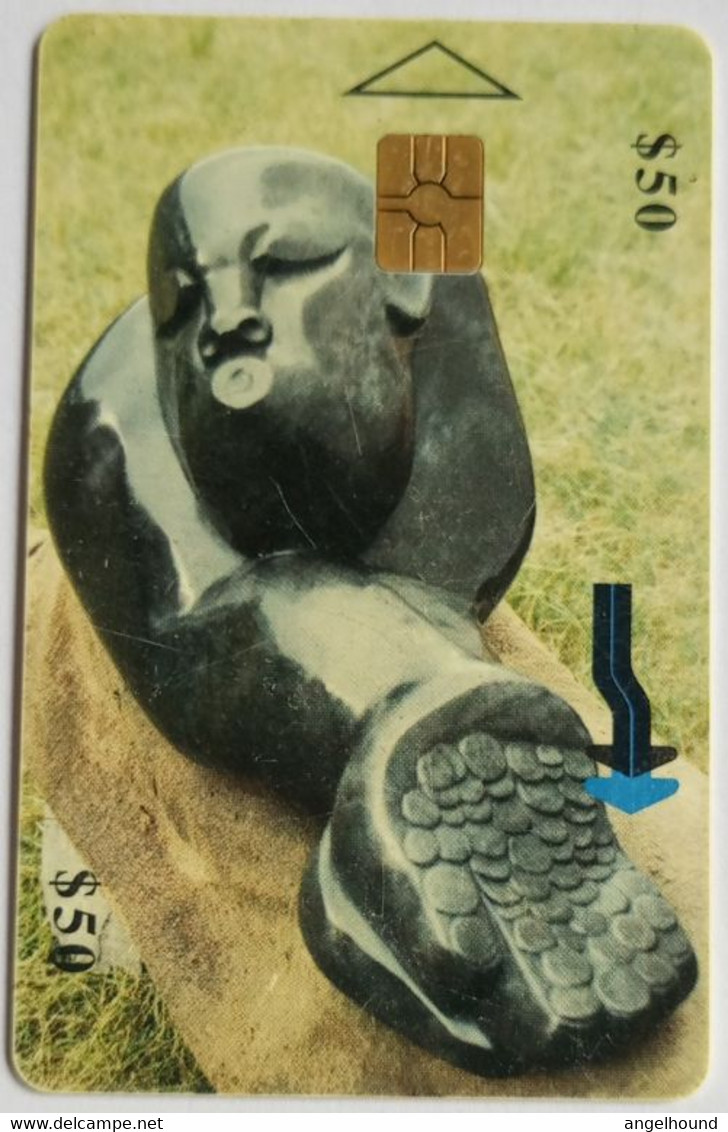 Zimbabwe $50 Sculptor - Zimbabwe