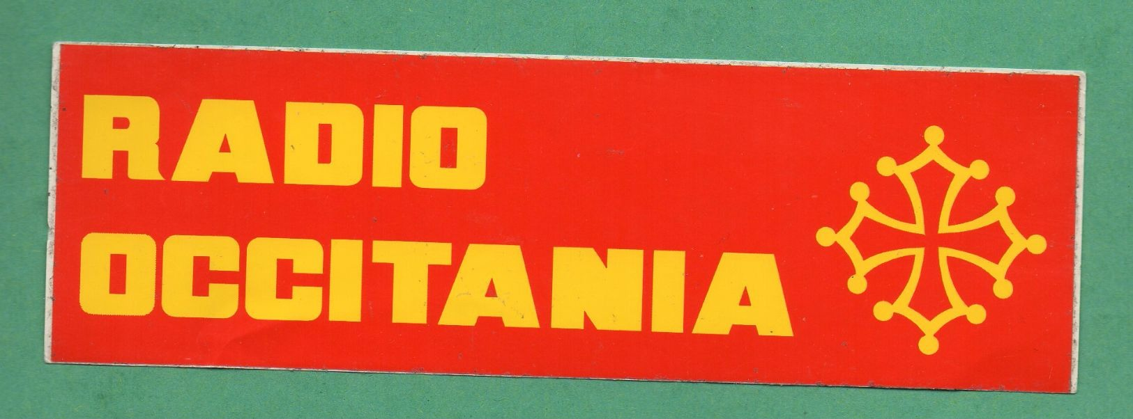 * 2200 AUTOCOLLANT *  RADIO OCCITANIA - Stickers