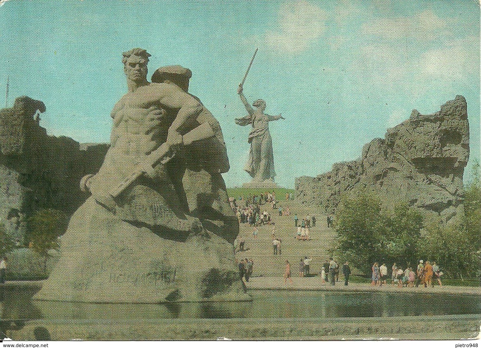 Volvograd - Stalingrado (Russia, URSS, CCCP) Monumento - Russia