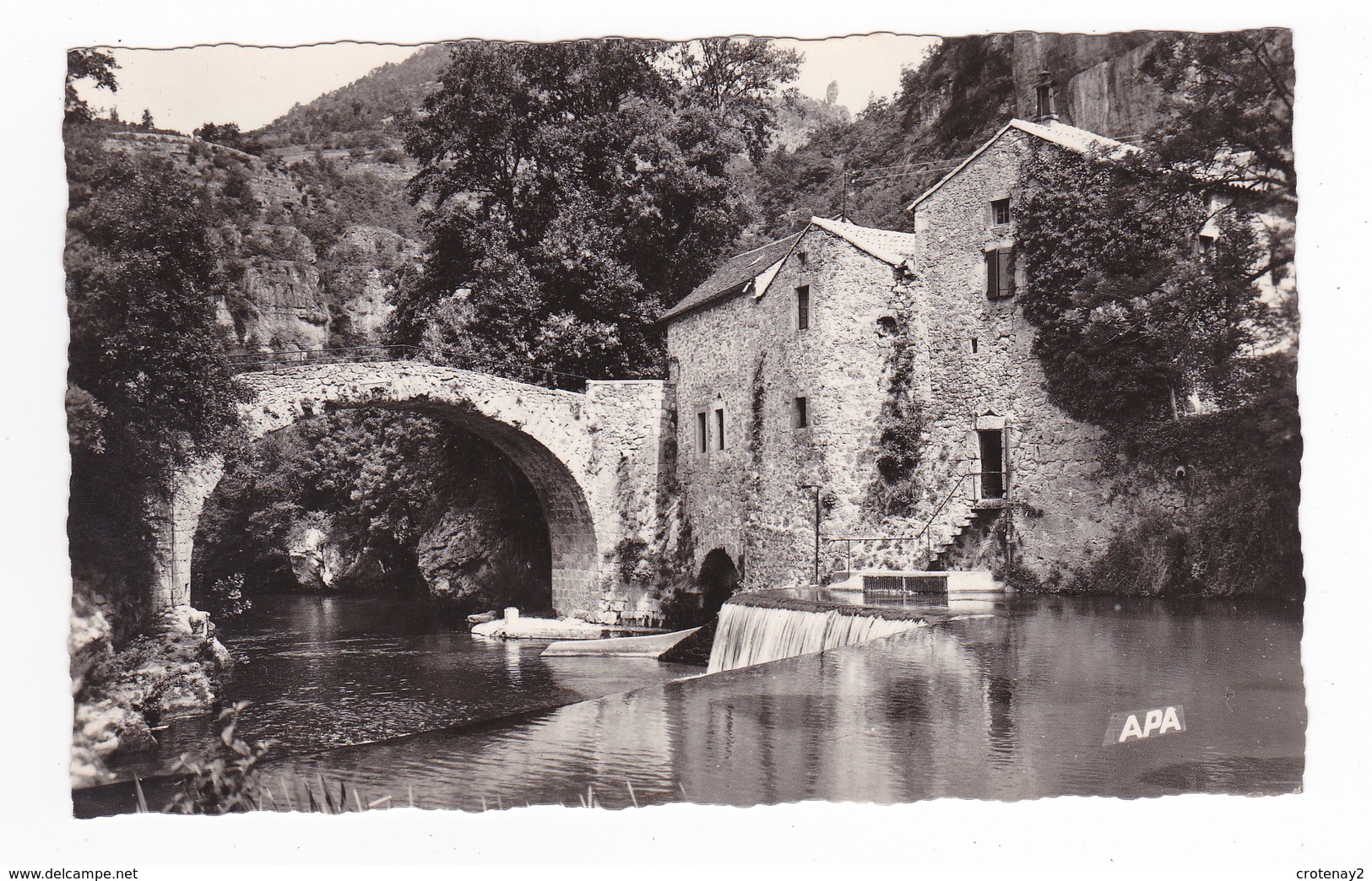 12 Environs De NANT Vers La Cavalerie N°204 Moulin De Corps Vallée De La Dourbie Beau Pont - La Cavalerie