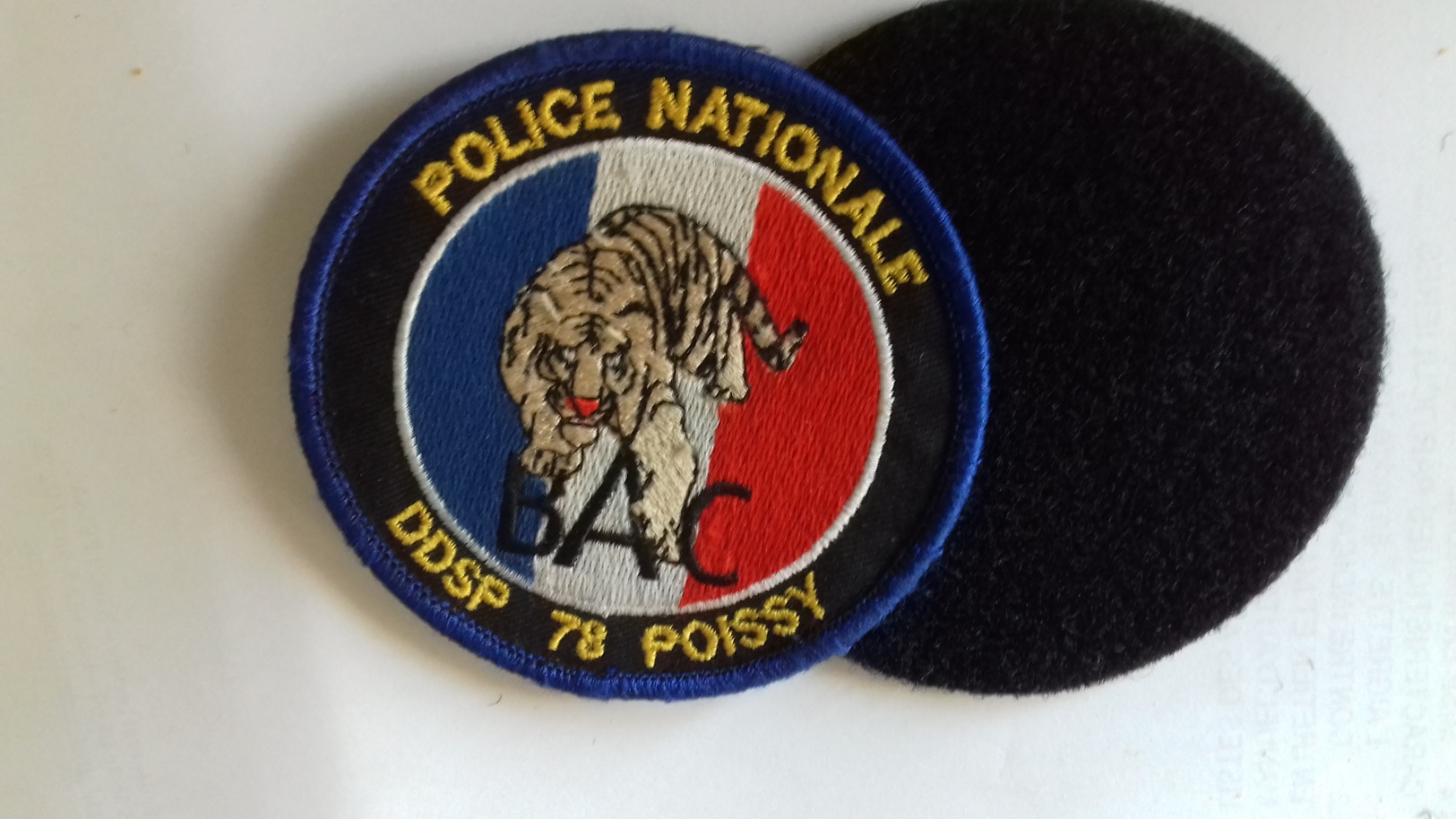 Ecusson Police Nationale   DDSP POISSY BAC - Police