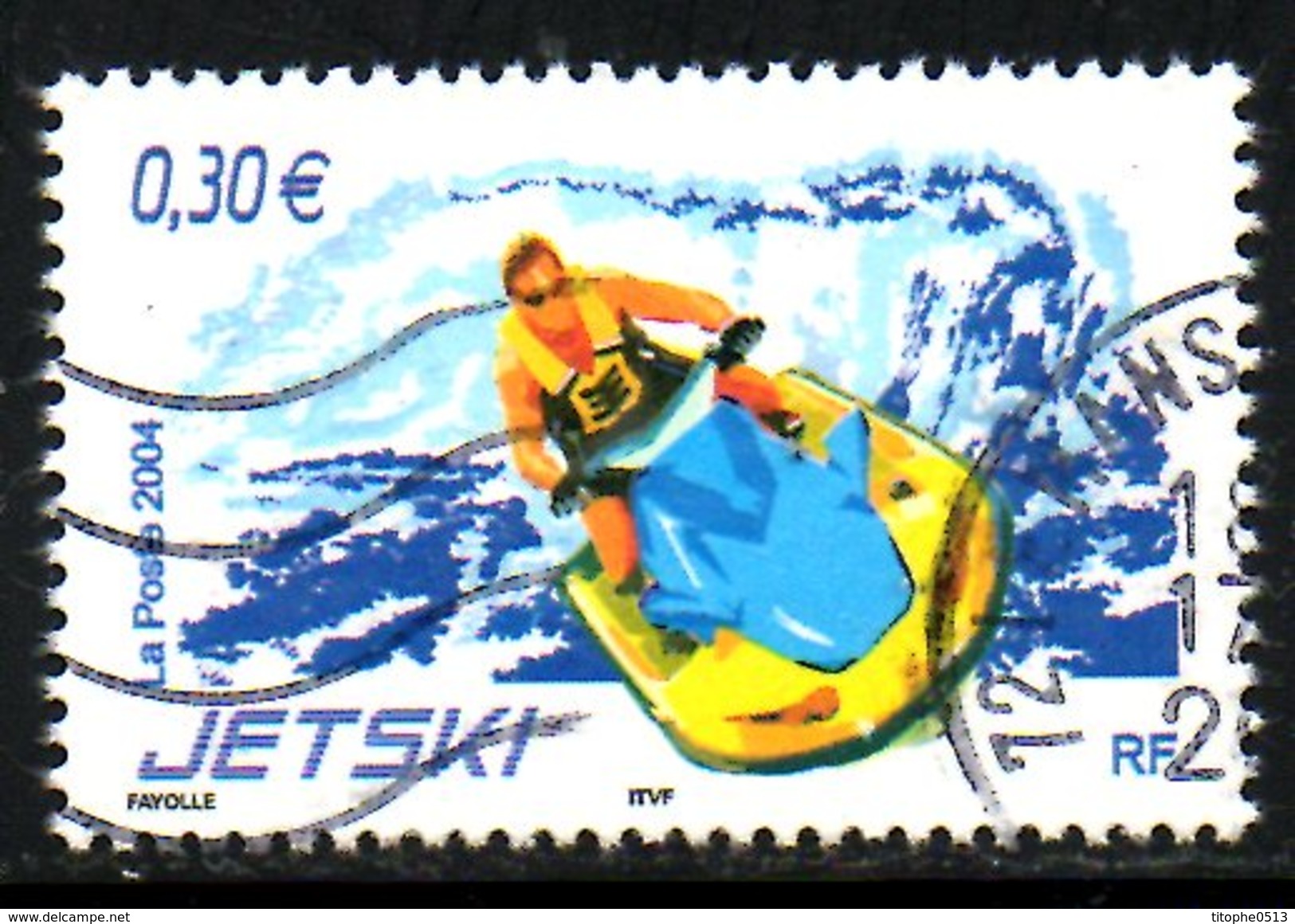 FRANCE. N° 3698 De 2004 Oblitéré. Jet-ski. - Jet Ski