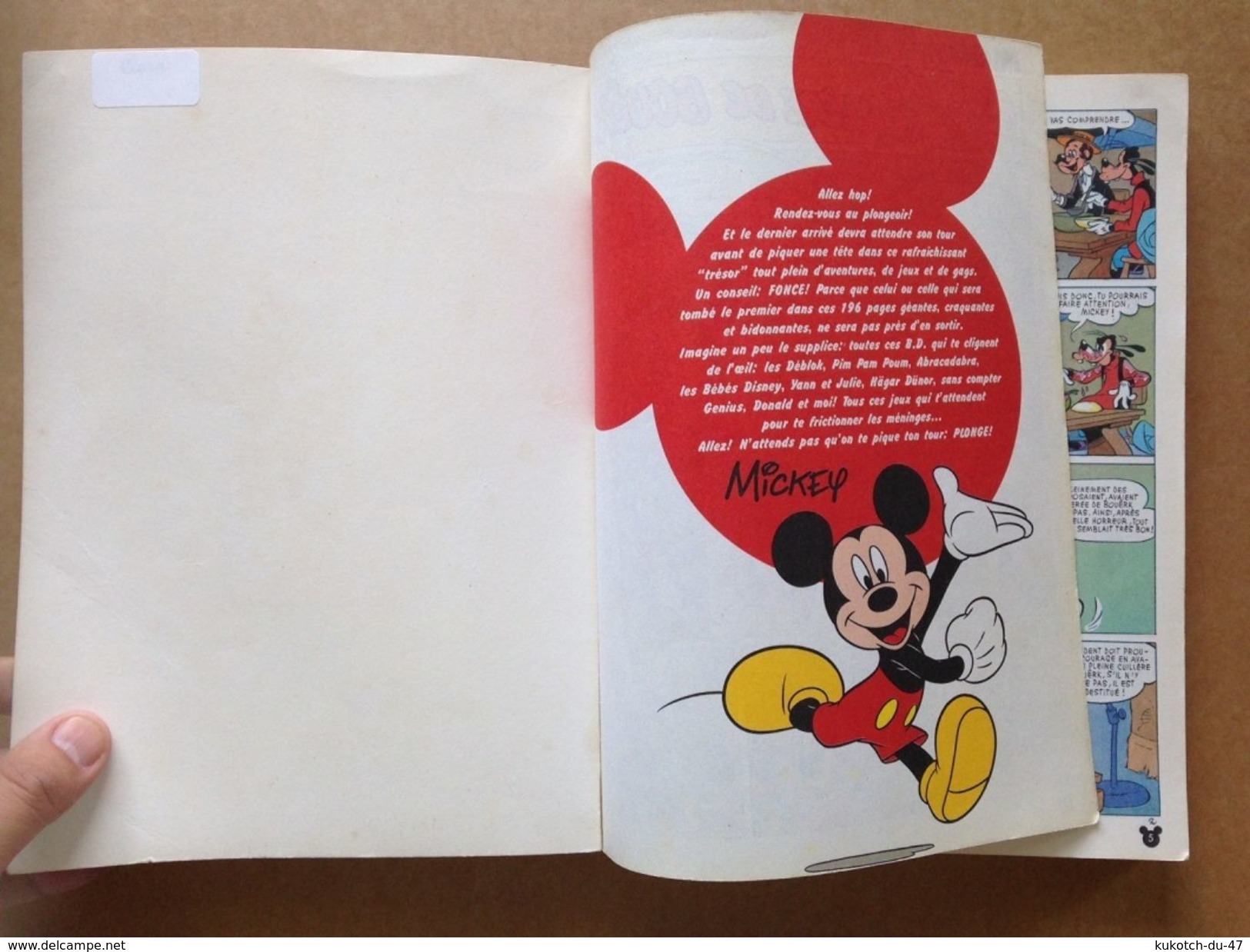 Disney BD Les Trésors De Mickey (1997) - Journal De Mickey