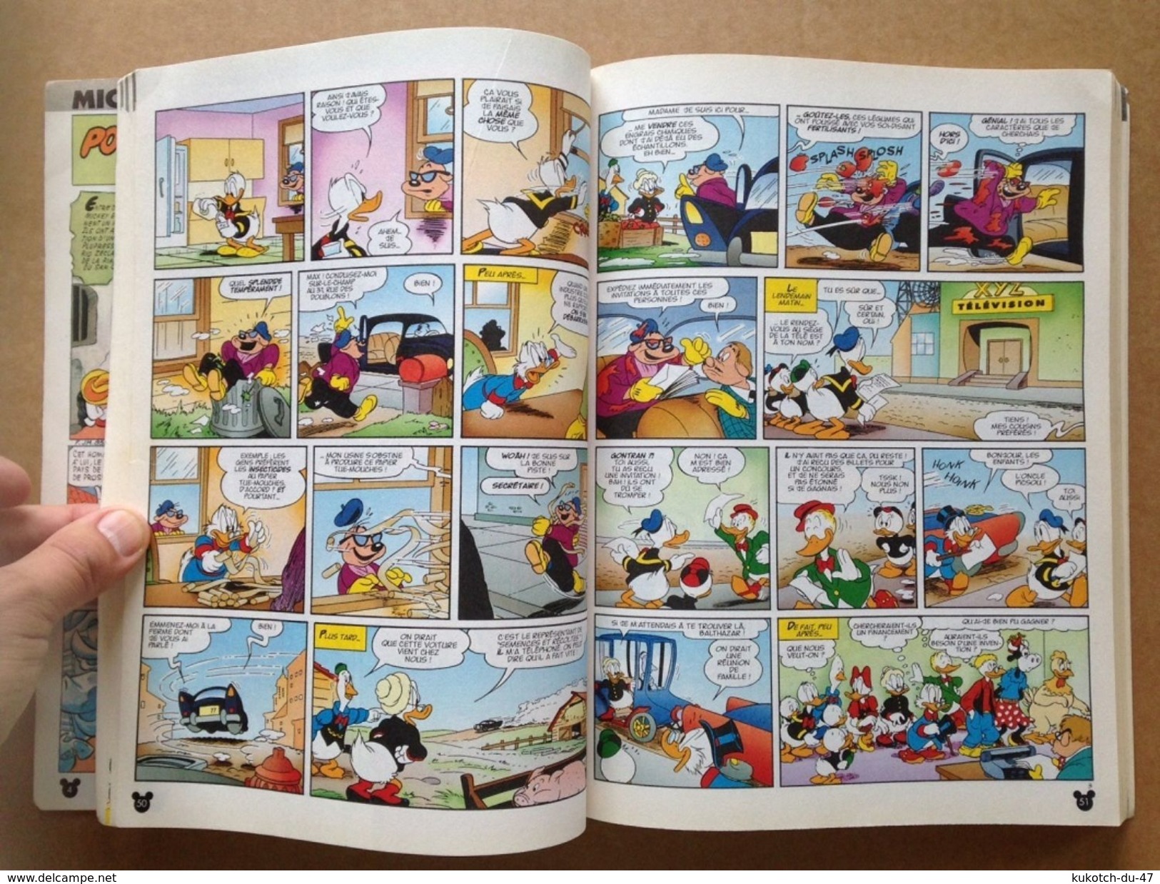 Disney BD Les Trésors De Mickey (1997) - Journal De Mickey