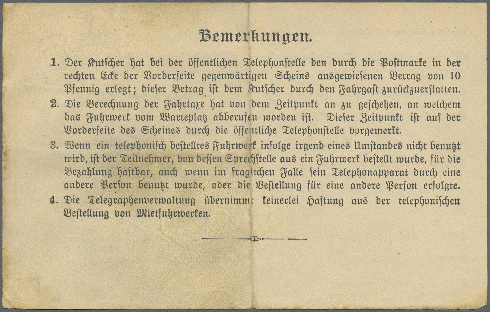 Br Bayern - Portomarken: 1910, 5 Pf. Wappen "Mietfuhrwerks-Bestellschein", Einmal Als Waagerechtes Paar - Andere & Zonder Classificatie