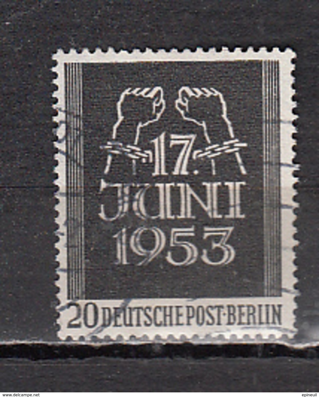 BERLIN 1953 ° YT N° 96 - Gebraucht