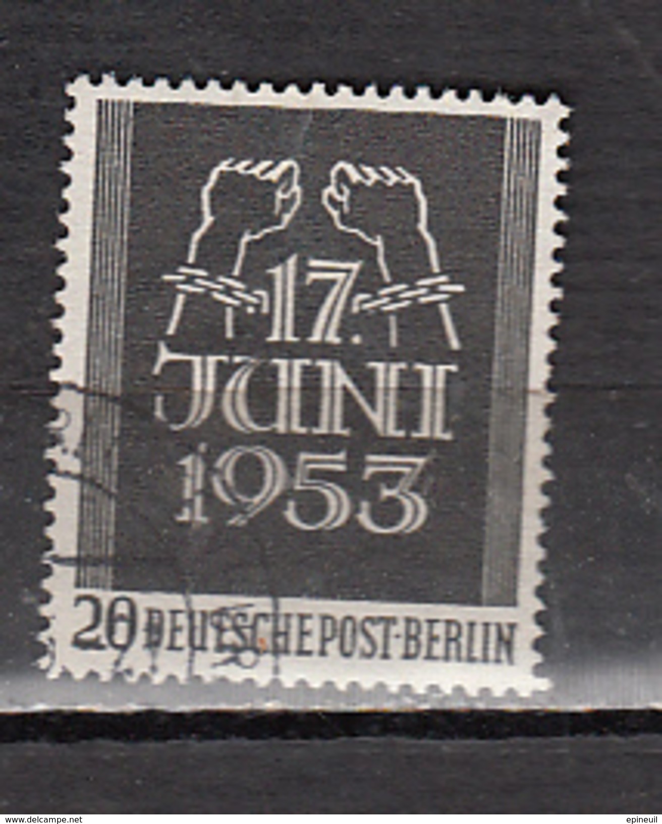 BERLIN 1953 ° YT N° 96 - Gebraucht