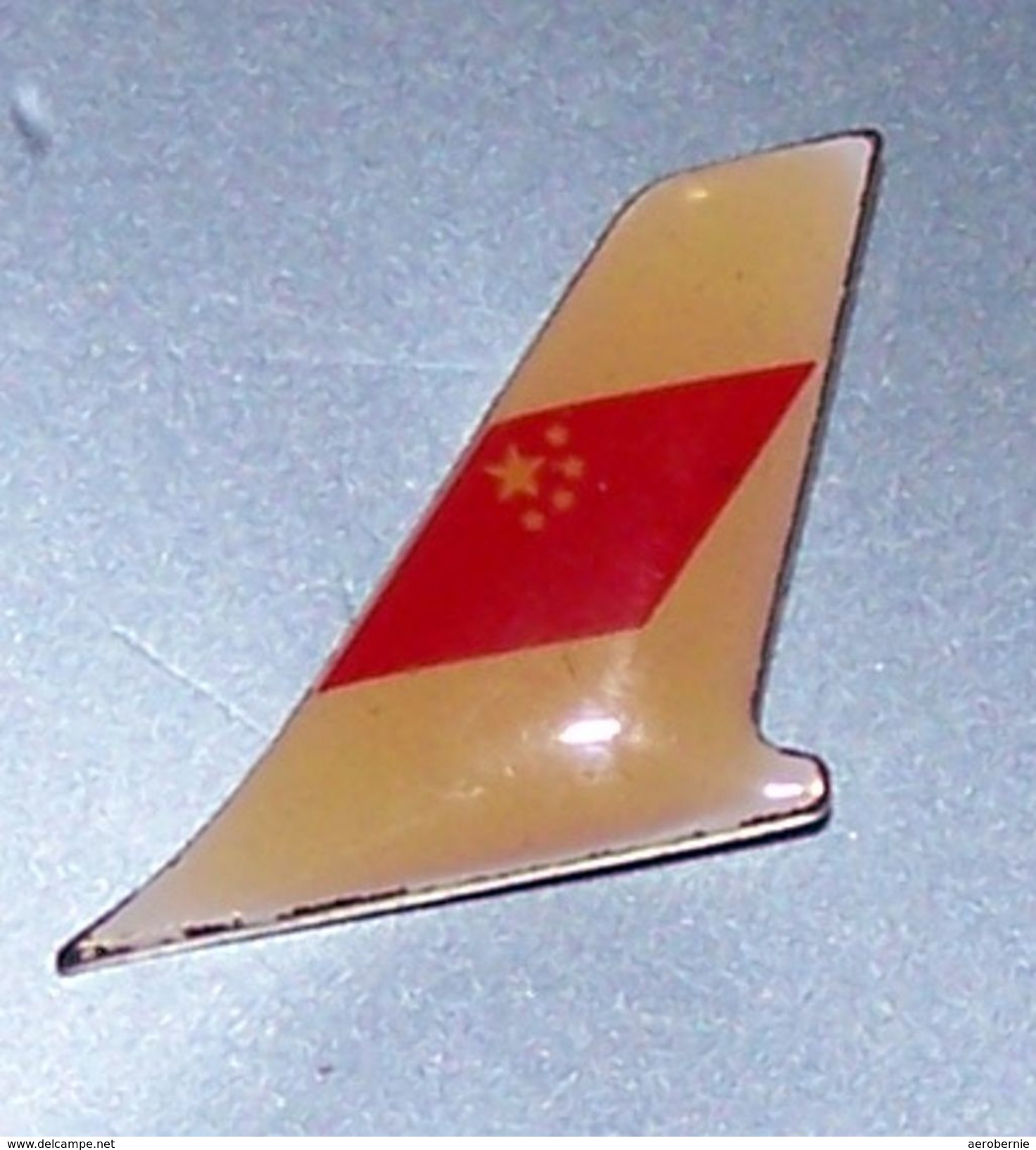 älterer Pin CAAC (China Staats-Airline) - Leitwerk - Transport Und Verkehr