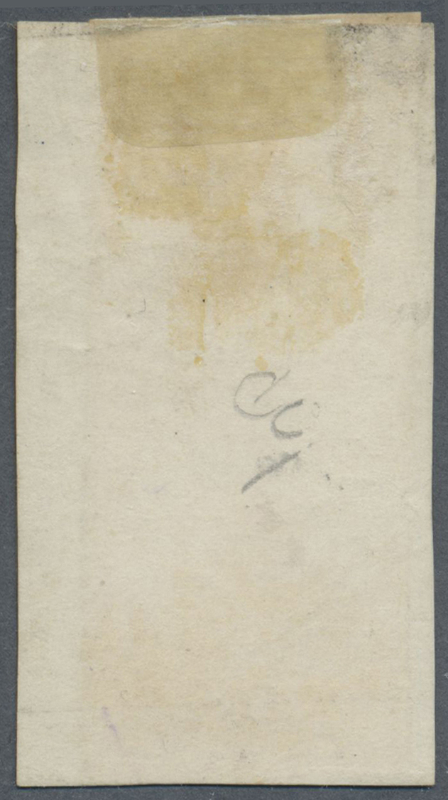 O Hannover - Marken Und Briefe: 1853, 3 Pf. / 1/3 Sgr. Mattlilarosa Im Senkrechten Paar Auf Briefstück - Hanover
