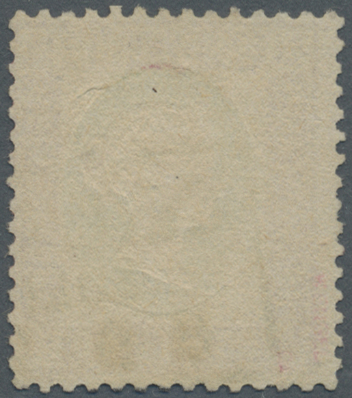 O Helgoland - Marken Und Briefe: 1873, Köngin Viktoria ¼ S Dunkelrotkarmin/gelblichgrün Mit Ra3 "GEEST - Heligoland