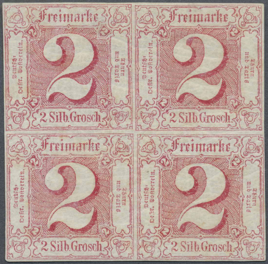 */ Thurn & Taxis - Marken Und Briefe: 1859, 2 Sgr. Lebhaftkarminrot, Ungebraucht Mit Originalgummi Und - Andere & Zonder Classificatie