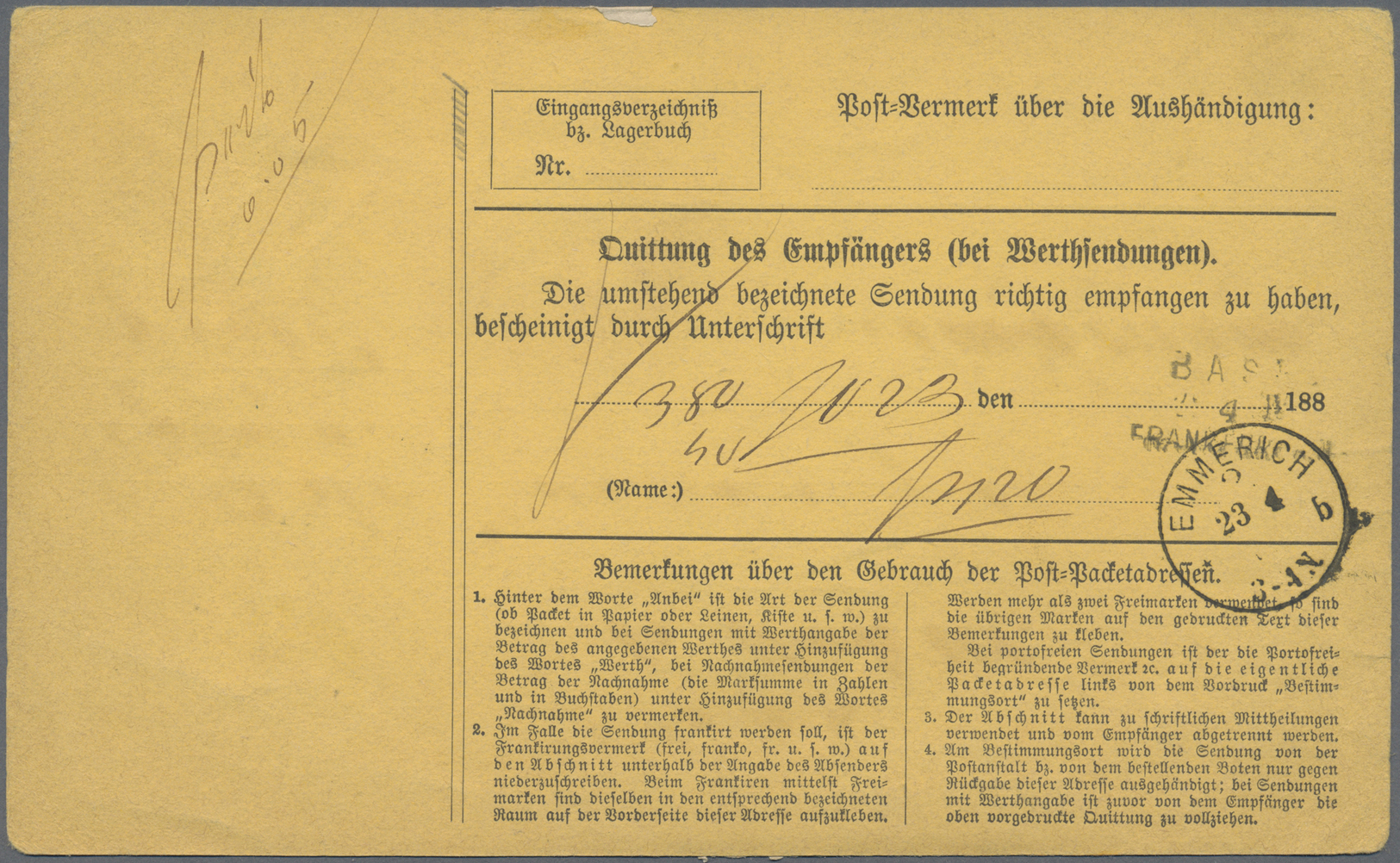 Br Württemberg - Marken Und Briefe: 1878, 50 Pfg. Olivgrün, Zwei Farbfrische Und Gut Gezähnte Einzelwer - Andere & Zonder Classificatie