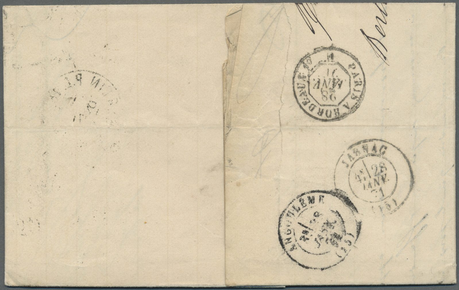 Br Norddeutscher Bund - Marken Und Briefe: 1870/1871, 3 Briefe Aus Gleicher Korrespondenz Ab BERLIN POS - Andere & Zonder Classificatie