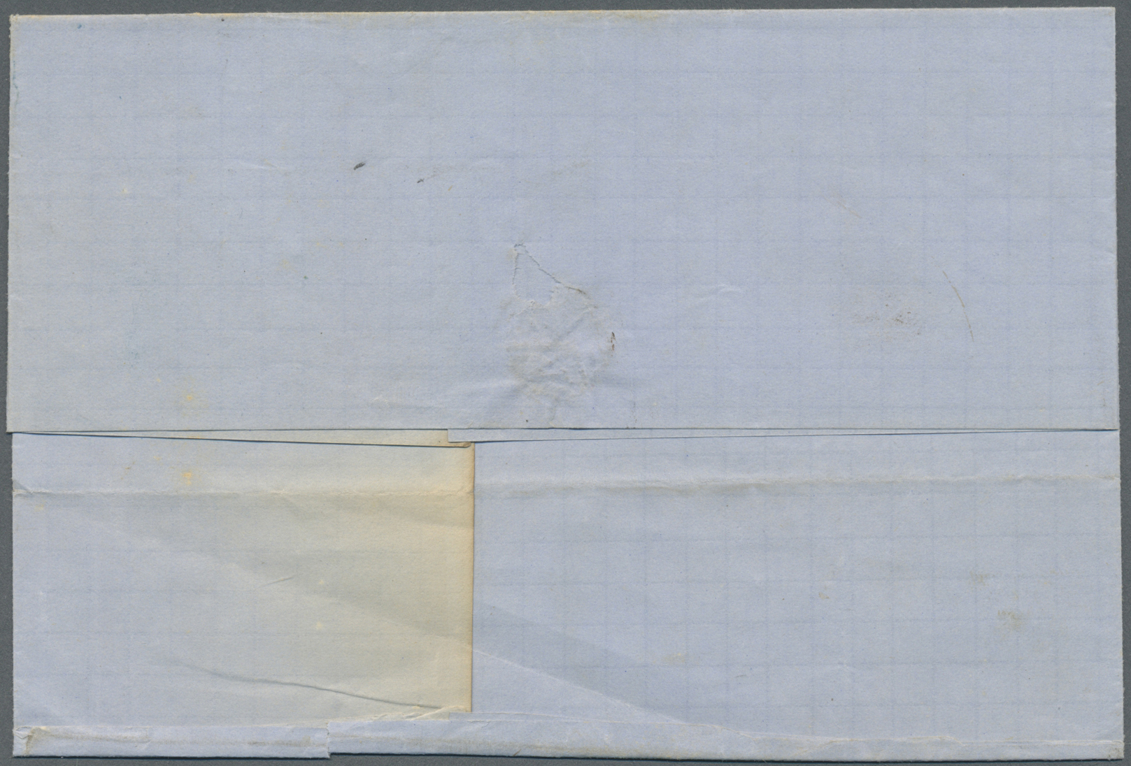 Br Elsass-Lothringen - Marken Und Briefe: 1871, Faltbrief Mit 10 Cent. Besetzungsausgabe Ab COLMAR 26/1 - Autres & Non Classés