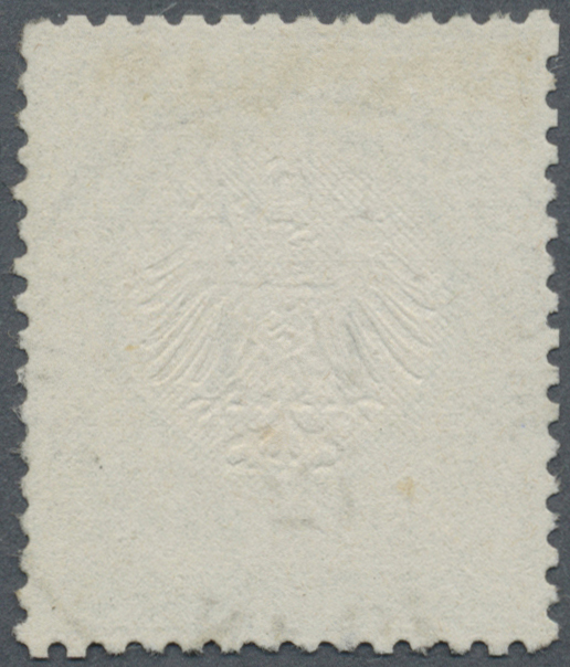 O Deutsches Reich - Brustschild: 1872, 1/3 Gr. Kleiner Schild Im Großem Format L16 Mit Weißem Rand Unt - Ongebruikt