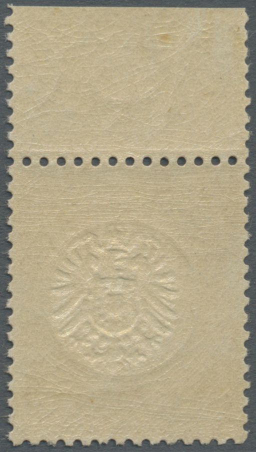 ** Deutsches Reich - Brustschild: 1872, Großer Brustschild 5 Gr. Ockerbraun, Postfrisches Kabinett-Ober - Neufs