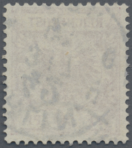 O Deutsches Reich - Krone / Adler: 1889, 50 Pf. Dunkelbräunlichrot, Farbfrisch Und Gut Gezähnt, Befund - Ongebruikt