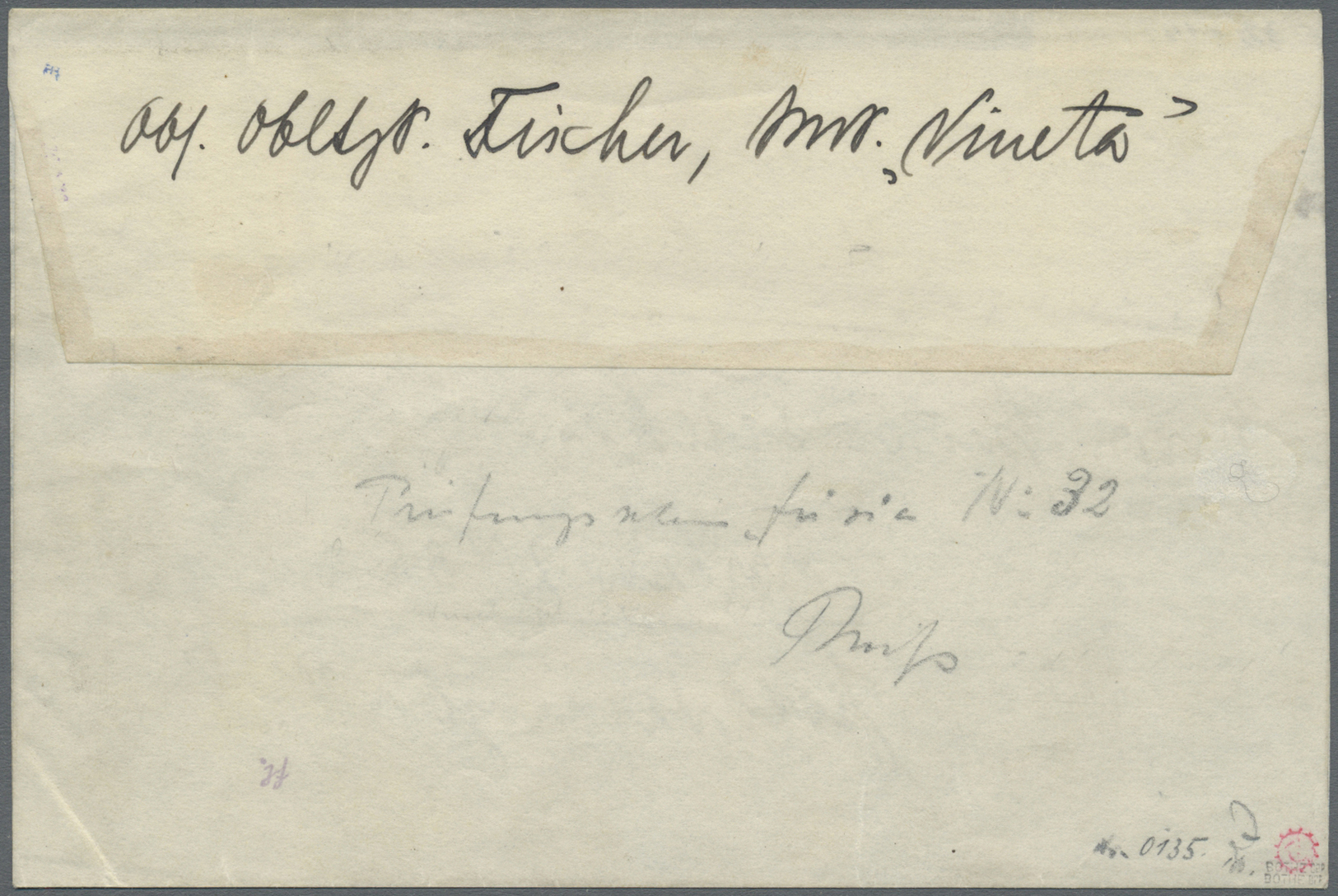 Br Deutsches Reich - Germania: 1901: 3 Pf. Auf 5 Pfg., Sogn. "Vineta-Provisorium", Auf Linker Hälfte Ei - Ongebruikt