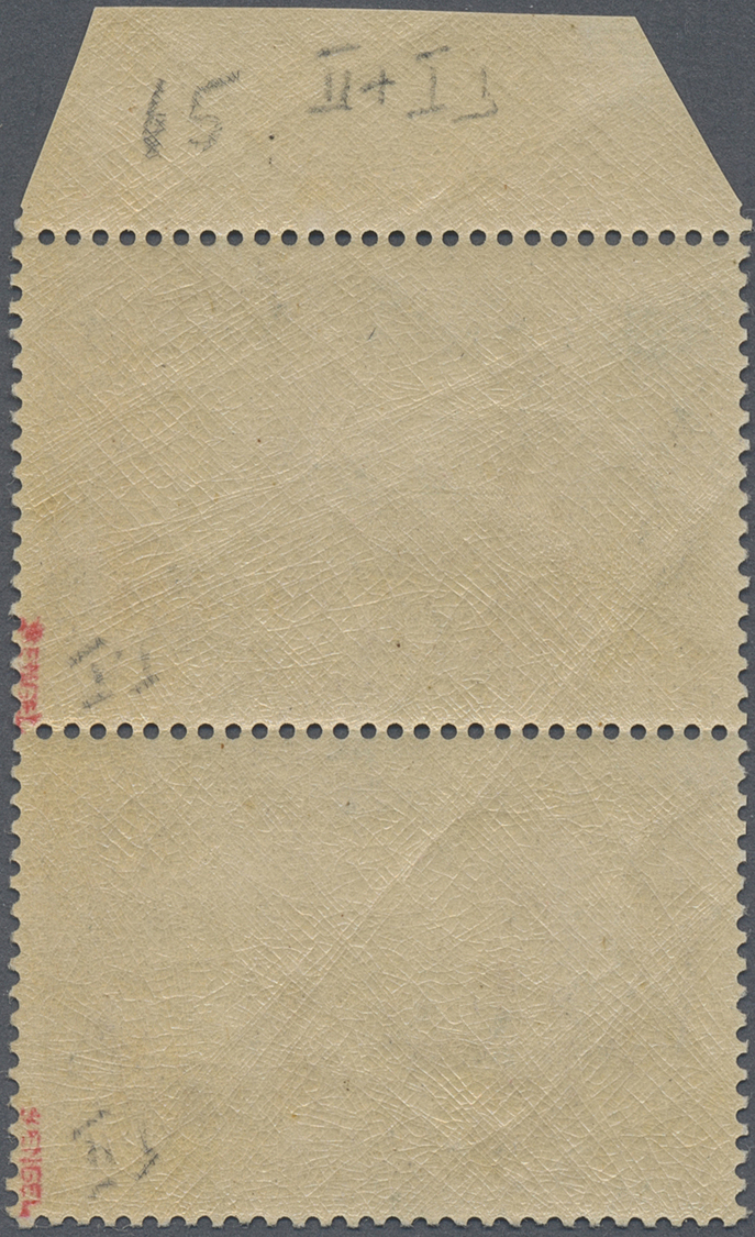 ** Deutsches Reich - Germania: 1900, Denkmal 3 M, Senkrechtes Typenpaar, Postfrisch. (Mi. 2.200,- Euro) - Ongebruikt