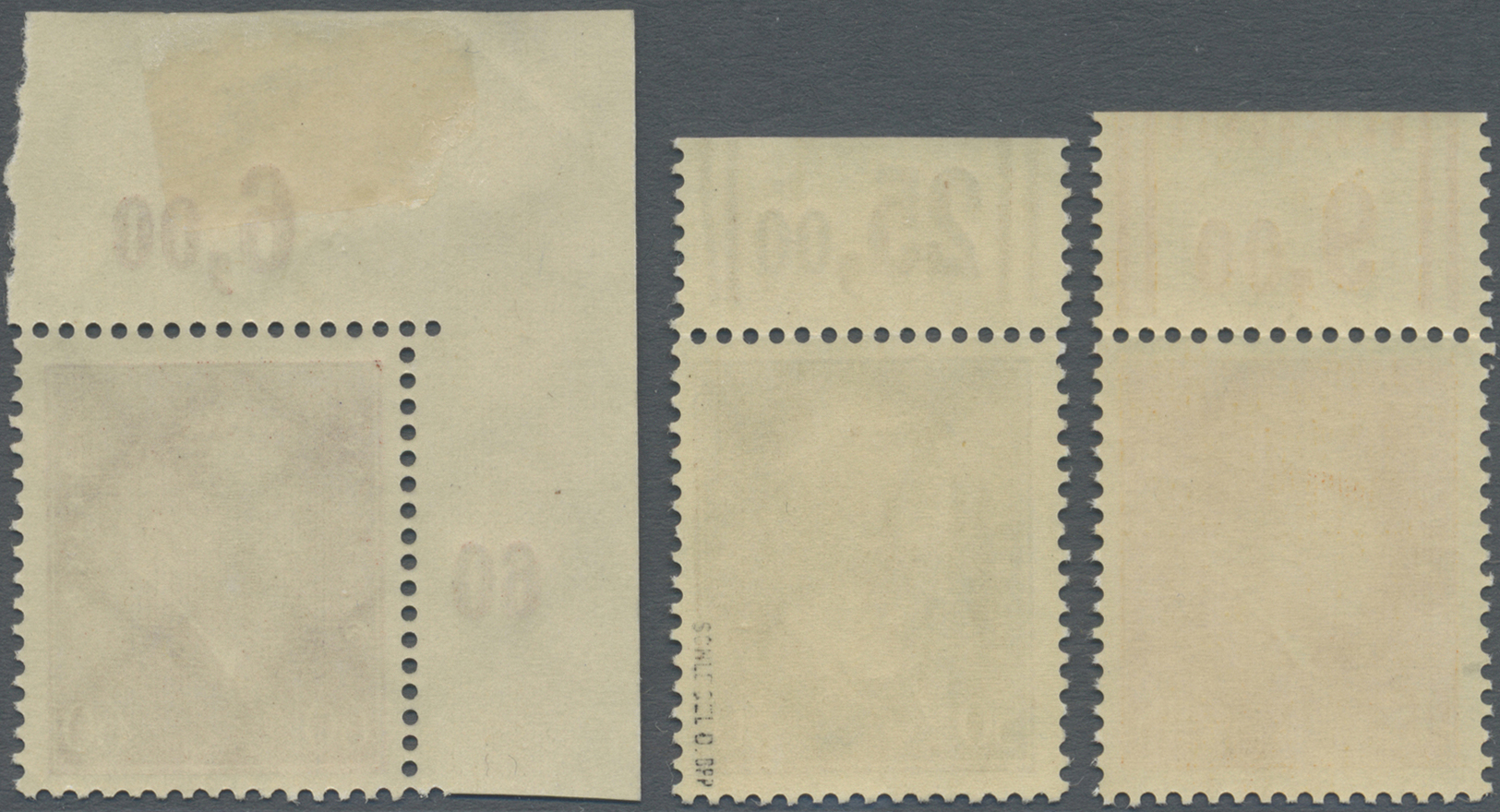 ** Deutsches Reich - Inflation: 1928, 45, 50 Und 60 Pfg. Reichspräsidenten Als Postfrische Marken Vom O - Lettres & Documents