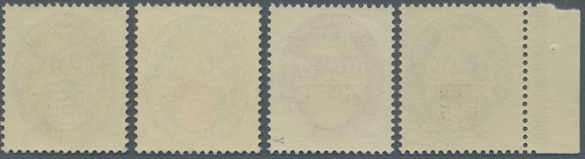 ** Deutsches Reich - Weimar: 1926, Deutsche Nothilfe: Landeswappen, Postfrischer Luxussatz Mit Befund D - Unused Stamps