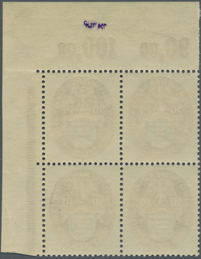 **/ Deutsches Reich - Weimar: 1926, Deutsche Nothilfe - Landeswappen (II) 50 Pfg., Einwandfrei Postfrisc - Unused Stamps