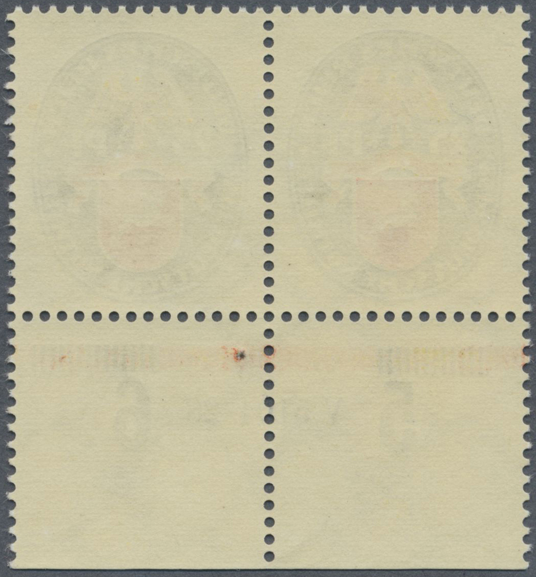 ** Deutsches Reich - Weimar: 1928: Nothilfe 25 Pfg., Postfrisches, Waagerechtes Paar Mit HAN V5104-28 - Neufs