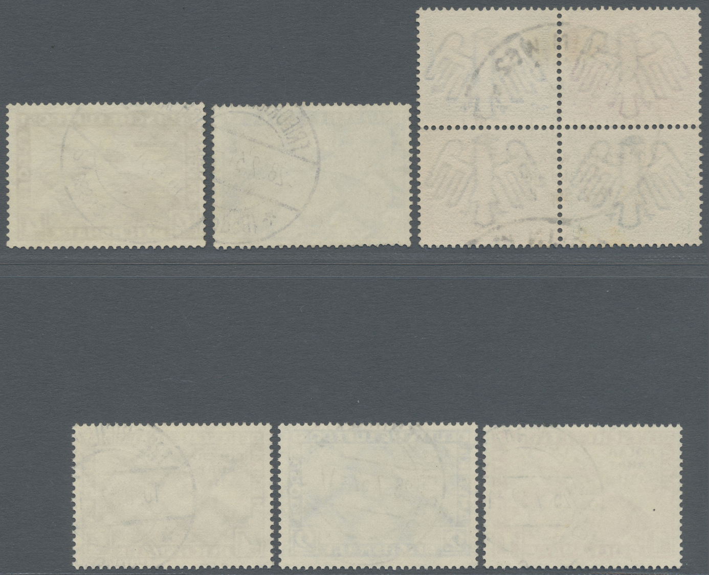 O Deutsches Reich - Weimar: 1930-1932, Kleines Lot Mit Herzstück Aus IPOSTA Block, Südamerika Und Pola - Neufs