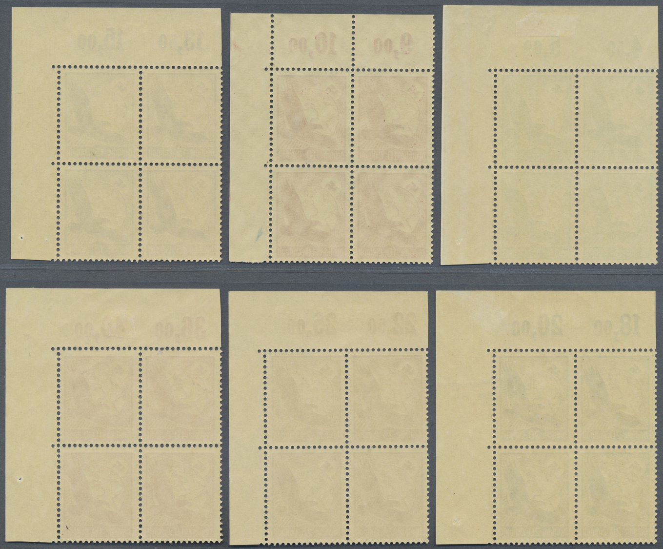 **/ Deutsches Reich - 3. Reich: 1934, Flugpostmarken 5 Pfg. Bis 3 RM, Einwandfrei Postfrischer Eckrandvi - Ongebruikt