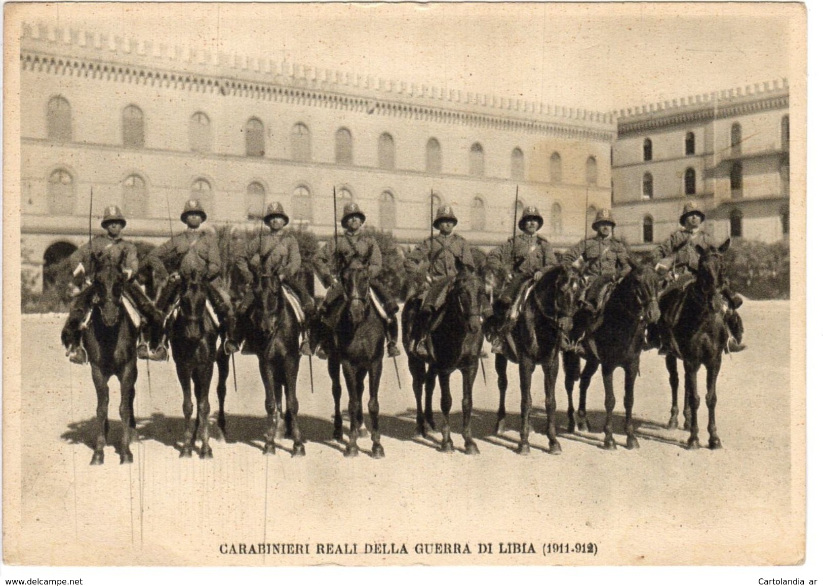 CARABINIERI - CARABINIERI REALI COLONIALI - ID-447.CC.B - Regimente