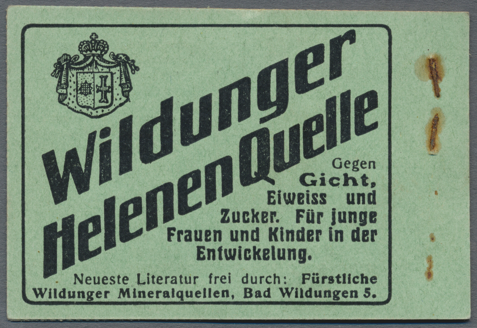 Deutsches Reich - Markenheftchen: 1911, 5 Pf Und 10 Pf Germania Markenheftchen, Das Seltene ONr 4, O - Cuadernillos