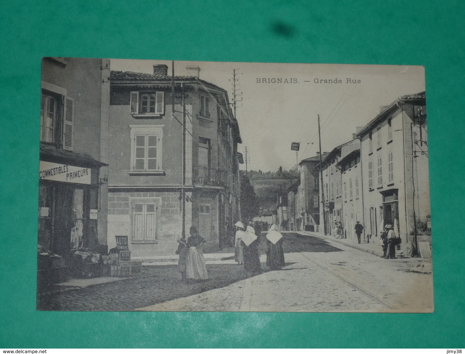 RHONE-BRIGNAIS-GRANDE RUE ANIMEE - Brignais