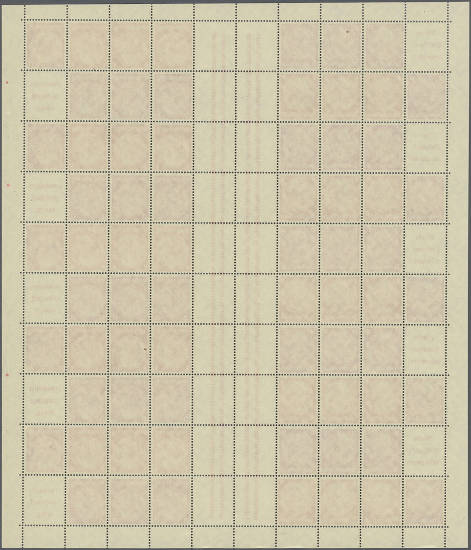 ** Deutsches Reich - Markenheftchenbogen: 1939, MHB 50 In Postfrischer Erhaltung Mit Geringen Gummibugs - Carnets